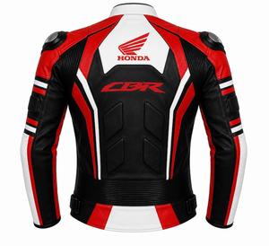 Zonda MotoCP <b>Racing</b> <b>Jacket</b>/Chaqueta Stylish Leather Riding Gear Protection Level 2 CE Certified - Product Image 2