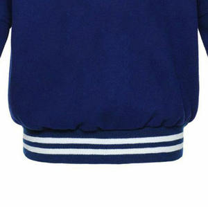 Blousons universitaires en laine pour hommes OEM, design unique avec col montant, prix direct usine pour l'hiver - Product Image 6