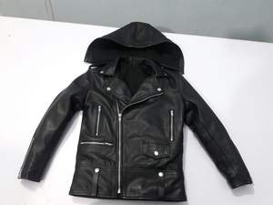 Chaqueta de cuero de carreras de alta calidad para hombre, a prueba de viento, transpirable, talla grande, con capucha. - Product Image 2