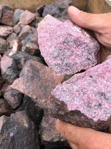 Piedra Preciosa de Rodonita Cruda de 0.9 kg, Piedra Rosa Natural al por Mayor para la Fabricación de Joyas - Product Image 5