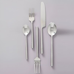Western Flatware Set Stainless Steel Handmade Unique Shape Design Handle Rustic Mirror Polished Cutlery Set - Product Image 3