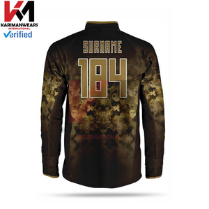 Maillot d'équipe de paintball en tissu extensible léger avec graphismes sublimés, coupe ajustable et design confortable pour les jeux en extérieur - Product Image 3