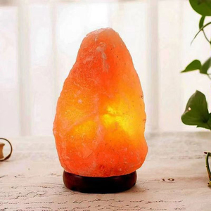 Lampes en sel rose de l'Himalaya, artisanat naturel, forme d'œuf, décoration d'intérieur, formes personnalisées, style lampe d'amour, artisanat fait main - Product Image 3