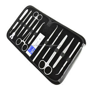 Instrumentos quirúrgicos de acero inoxidable Kit de práctica de sutura Fuente de alimentación manual - Product Image 6