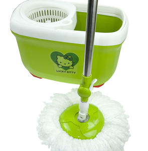 Fregona Mágica Giratoria para Limpieza de Suelos con Cubo de Plástico y Sistema de Escurrido para Limpiar Pisos - Product Image 2