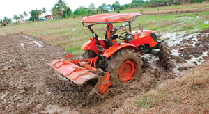 สำหรับ Kubota รถแทรกเตอร์ล้อ6040 4WD 60HP การเกษตรประเทศไทยของแท้รวมถึงกระปุกเกียร์เครื่องยนต์ - Product Image 6