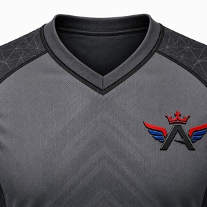 Camiseta de Fútbol Transpirable con Paneles que Absorben la Humedad, Ajuste Atlético, Sublimación Personalizada, Secado Rápido, Ropa Deportiva Ligera de Poliéster - Product Image 5