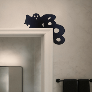 CIFbuy Decorazione da Appendere alla Porta a Tema Fantasma, Arte Murale di Halloween, Decorazione per Casa, Camera da Letto, Soggiorno, Servizio di Ritiro Disponibile - Product Image 5