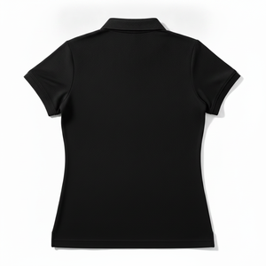 Polo de alta calidad 100% poliéster con diseño personalizado y logo impreso, camiseta polo para mujer - Product Image 3