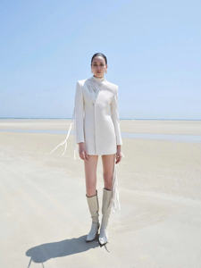 Blazer para Mujer, Elegante, con Flecos, Ecológico, de WhiteAnt, Gran Venta - Product Image 2