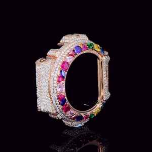 Starspire Jewels GA100 Hip Hop Gshock Vintage Luxury 925 Sterling Silver Iced VVS Moissanite Diamond <b>Watch</b> Bezel <b>Case</b> - Product Image 3