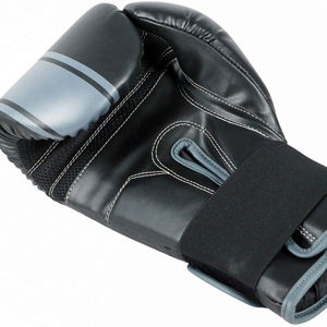 Guantes de boxeo resistentes al desgaste, transpirables, de 12 oz, de espuma de látex, con logo personalizado, guantes de entrenamiento de alta calidad para adultos. - Product Image 4