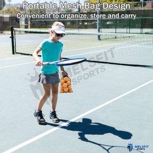 Balles de tennis de qualité professionnelle, écologiques, personnalisables, rebond élevé, durables pour l'entraînement - Product Image 5