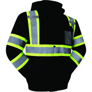 Chaqueta de Seguridad Reflectante de Alta Visibilidad para Trabajo en Invierno, Construcción, Mantenimiento de Carreteras, Almacenes y Fábricas - Product Image 6
