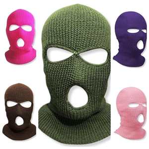 Pasamontañas de punto cortavientos con logotipo personalizado, transpirable, cubre todo el rostro, para deportes de invierno para hombre, ¡Gran Venta! - Product Image 4