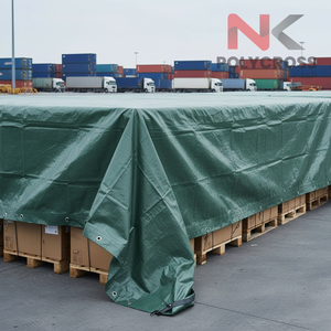 Lámina Protectora de Grado Profesional, Resistente, Impermeable, de Plástico PE, para Materiales de Construcción y Transporte - Product Image 5