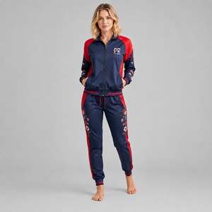 Wholesale Excellent Quality Custom Made Women Tracksuit Wholesale Quick Dry Jogging Women Zipper Tracksuits for Sale - Product Image 1