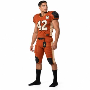 Uniforme de football américain haut de gamme conçu pour un confort optimal, une durabilité, une respirabilité et une performance qui font confiance au jour du match pour tous les hommes. - Product Image 3