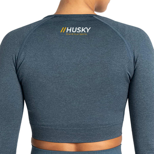 HUSKY SPORTSWEAR – Nouveau débardeur sexy transparent pour filles, col halter, respirant, en dentelle tissée, pour l'été - Product Image 6