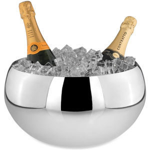 Cubo enfriador de champán de acero inoxidable premium con aislamiento de pared y acabado de espejo, cuencos para vino para fiestas y eventos, precio razonable - Product Image 1