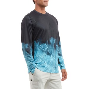 Camisetas de Pesca con Capucha para Verano, UPF50+, Manga Larga, Ropa de Pesca para Hombre, Protección UV, Jersey de Pesca de Secado Rápido - Product Image 4