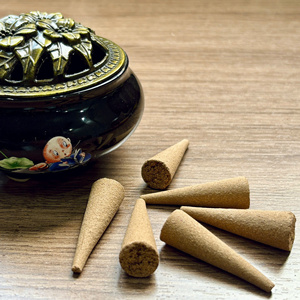 Agarwood Wood Powder <b>Incense</b> <b>Cones</b> Sandalwood Blend GMEX.JSC Brand 100% Pure Religious Aroma Use Premium Quality Hanoi Vietnam - Product Image 3