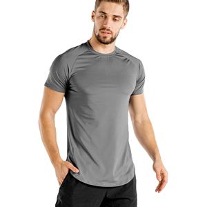 T-shirt pour homme 100% coton, écologique, à séchage rapide, respirant, coupe ample, streetwear, fitness, imprimé personnalisé, blanc, en gros - Product Image 5