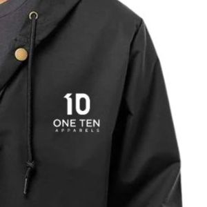 Lightweight Hooded Windbreaker <b>Coaches</b> Jacket Water Resistant Outdoor Athletic Jacket with Full Zip for Running Hiking - Product Image 5