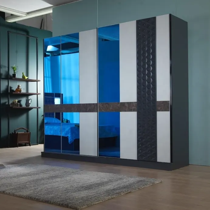 Asliホテル寝室セット滑らかな仕上げ高品質経済的価格プロジェクト家具トルコ家具