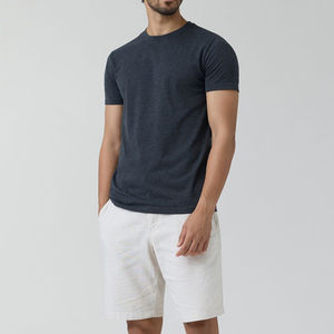 T-shirts de luxe personnalisés pour hommes 100 % coton biologique, haute qualité, anti-plis, style streetwear à manches courtes, imprimés ou unis - Product Image 1