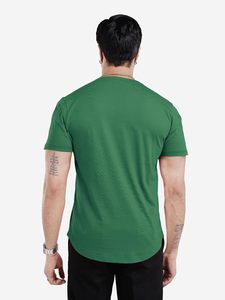 T-shirt pour homme à col en V et manches courtes, coupe classique pour un port confortable et décontracté au quotidien - Product Image 3