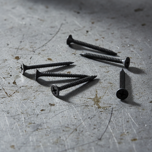 Tornillos para Paneles de Yeso de Acero al Carbono de Grado Industrial, Métricos/Pulgadas, Clase 8.8, Recubiertos de Fosfato Negro, Certificados BIS, a Granel - Product Image 1