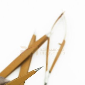 Juego de Pinzas para Cejas Profesionales de Alta Calidad RMI, Punta Curva y Puntiaguda, Acero Inoxidable, Pinzas Mini Sostenibles - Product Image 6