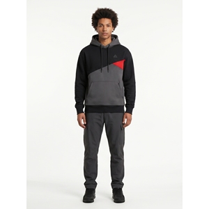 Sudadera con Capucha Personalizada OEM para Hombre, Estilo Urbano de Lujo, 430GSM, Tejido Invertido, Forro de Algodón Orgánico, Antipilling, Asimétrica - Product Image 1
