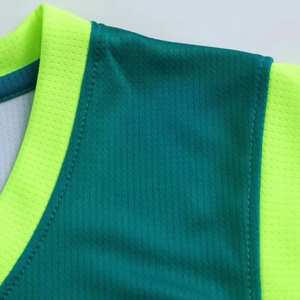 Uniformes de basket-ball professionnels pour hommes sans manches, 100% polyester, maille légère, sublimation, entièrement personnalisés - Product Image 4
