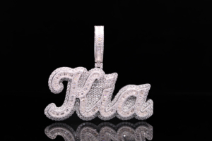 Custom the Ice Legacy Iced Diamond Hiphop Unisex <b>Angel</b> Wings Pendant - Product Image 3