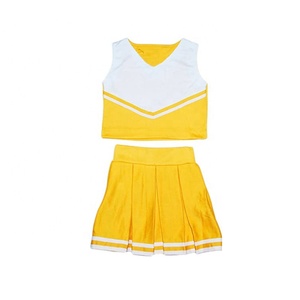 Venta caliente bebé niña traje de baile más demandado sin mangas multi colores traje de animadora - Product Image 1