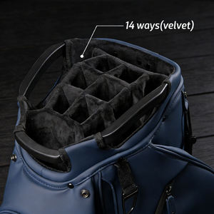 Sac de golf professionnel pour cadres, avec organisation multi-poches et base renforcée pour une stabilité accrue lors de la conduite. - Product Image 5