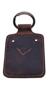 Leather Metal Keychain with Zinc Alloy <b>Key</b> <b>Ring</b> for Promotional Gift Pendant Accessory - Product Image 4