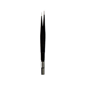 Pinzas Bipolares Rectas de Alta Calidad para Hospital, Punta Fina de 2.0 mm, Aisladas, Reutilizables, Instrumento Microquirúrgico de Acero Inoxidable - Product Image 1