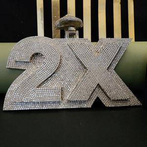 Colgante con Diamantes Incrustados |   Máscara de esquí, 2X, Joyería Hip Hop - Product Image 2