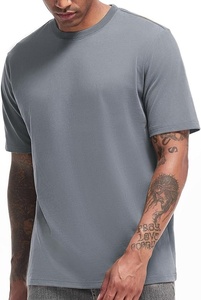 Premium 100 Percent Cotton <b>T</b> <b>Shirt</b> Custom Logo Soft Breathable Crew Neck Short Sleeve Casual Fashion Blank Tee OEM ODM Wholesale - Product Image 4