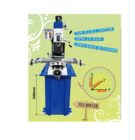 Machine de fraisage et de perçage verticale de précision ultra-élevée 220V/380V, broche conique NT30, capacité moyenne, modèle BM-740, garantie 1 an
