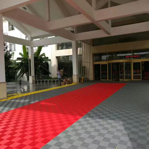 กระเบื้องปูพื้นแบบโมดูลาร์สำหรับโรงรถ ระเบียง ลานบ้าน ร้านทำสวยรถยนต์ กระเบื้องพลาสติก - Product Image 5