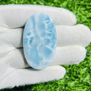 Larimar Natural de Grado AAA en Formas Mixtas |   Piedra Preciosa de Larimar Hecha a Mano, Tamaños Personalizados para la Fabricación de Joyas, Venta al por Mayor - Product Image 2