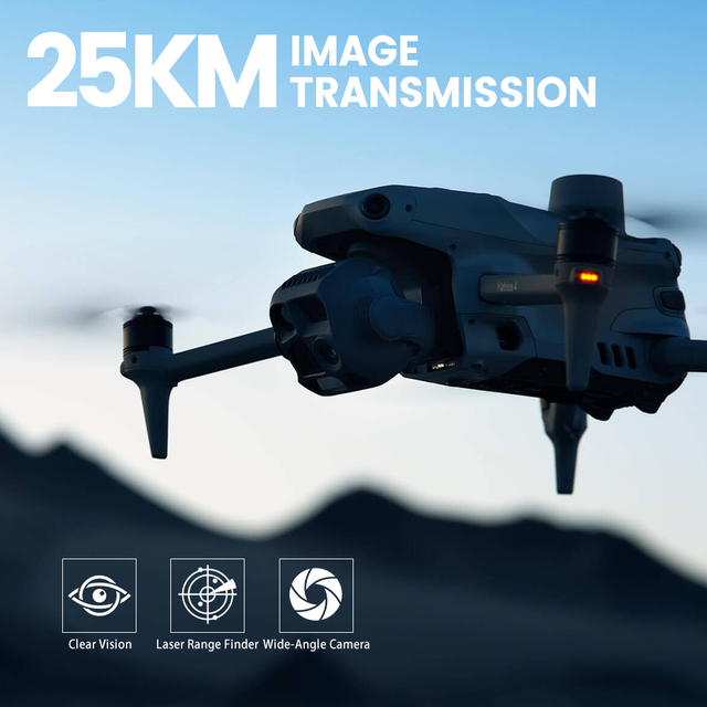 Original Matrice 4T Air Unit Digital HD Long Range Video Transmission Module FPV RC Drone Accessory Compatible Aluminum ABS Gray