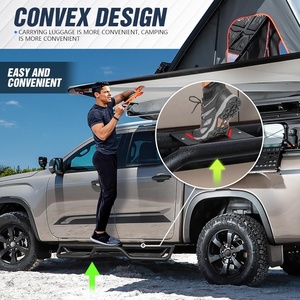 Estribos Laterales para 4Runner 2015-2026, <span class=keywords><strong>RAM</strong></span> 1500, Chevy Colorado/GMC Canyon Crew Cab (4 Puertas), Diseño de Dos Escalones - Product Image 3