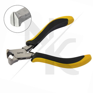 Ergonomic Handles 125mm Single Pointed Smooth Jaw End <b>Cutter</b>/Top <b>Cutter</b> Stainless Steel Circlip Black Yellow Spring Crimping - Product Image 4