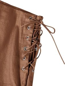 Shorts de Piel Sintética Personalizados para Mujer, Shorts Casuales de Moda con Tacto Suave de Piel Sintética PU, Servicio de Marca Privada - Product Image 6