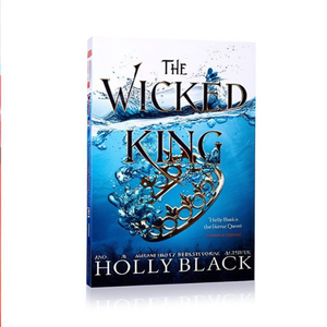 Le roi maléfique par l'auteur Holly Black, impression de livre à couverture souple personnalisée - Product Image 1